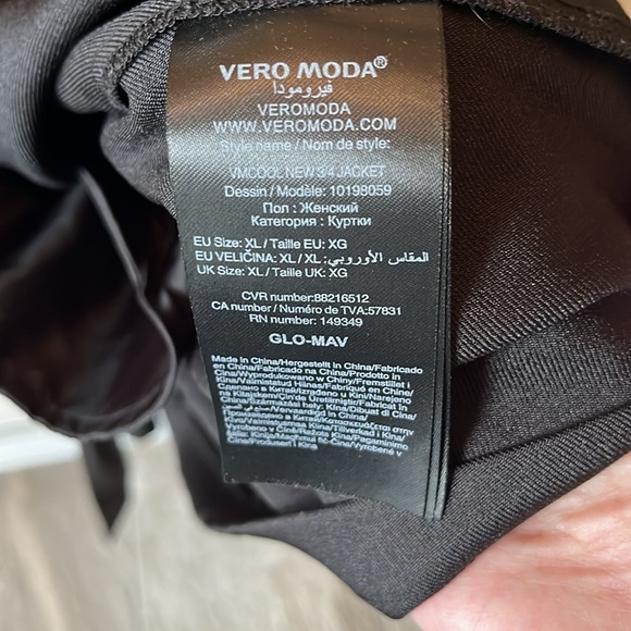 Vero Moda fall/spring wrap style coat - Picture 6 of 8